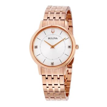 Đồng Hồ Nữ Bulova 97P129 Màu Vàng Hồng