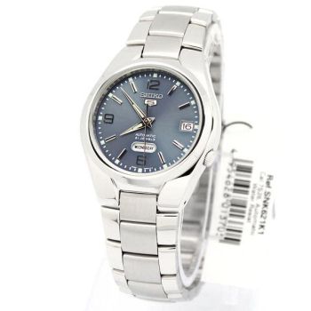 Đồng Hồ Nam Seiko Automatic 5 SNK621K1 Màu Xanh Bạc