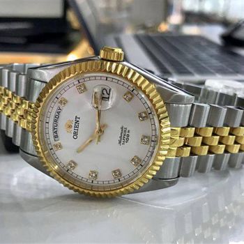 Đồng Hồ Orient FEV0J002WY Dây Demi Cho Nam