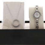 Đồng Hồ Bulova 96X130 Tinh Xảo Kèm Dây Chuyền Cho Nữ