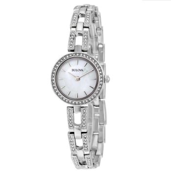 Đồng Hồ Bulova 96X130 Tinh Xảo Kèm Dây Chuyền Cho Nữ