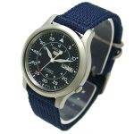 Đồng Hồ Seiko 5 Quân Đội Bền, Đẹp Và Cá Tính Màu Xanh Nước Biển 37mm