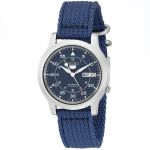 Đồng Hồ Seiko 5 Quân Đội Bền, Đẹp Và Cá Tính Màu Xanh Nước Biển 37mm