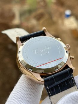 Đồng hồ Slava Chronograph 252SL115 chữ ký tổng thống Putin 5 kim 3 núm automatic