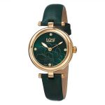 Đồng Hồ Burgi BUR128GN Dây Da Cho Nữ