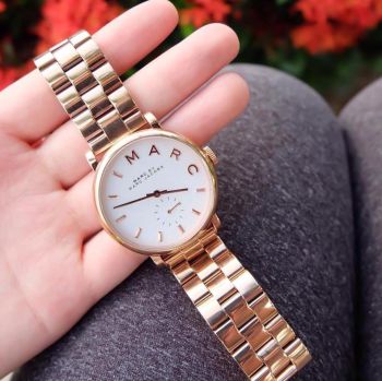 Đồng Hồ Nữ Marc Jacobs MBM3244 Màu Vàng Hồng
