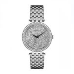 Đồng Hồ Nữ Bulova Caravelle New York 43L160 Màu Bạc Đính Đá