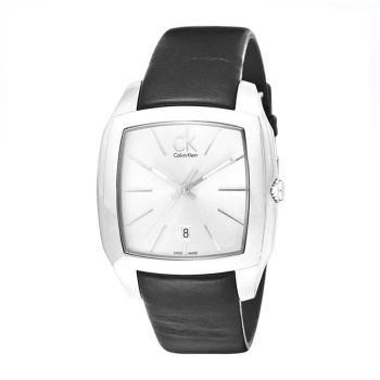 Đồng Hồ Nam Calvin Klein CK Dây Da K2K21120 Màu Đen