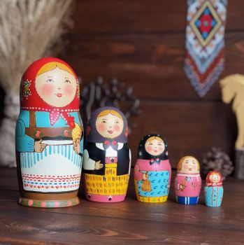 Búp bê Nga Matryoshka BB026