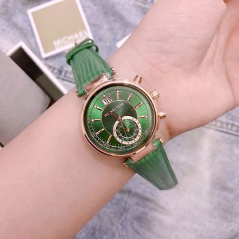 Đồng Hồ Nữ Michael Kors MK2581 Màu Xanh Lá