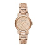 Đồng Hồ Burberry Nữ Vàng Hồng BU9146