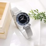 Đồng Hồ Nữ Julius JA-728 JU964 Màu Đen Bạc