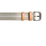 Dây Đồng Hồ Dạng Loại Makita Nato Knot NM-18GWOKBK Màu Xám Trắng
