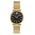 Đồng Hồ Nữ Versace V-Twist Gold-Tone Swiss Watch VELS00819 Màu Vàng Gold