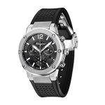 Đồng Hồ Nam Salvatore Ferragamo F-80 Chrono Analog Display Quartz Black Watch FIH010015 Màu Đen