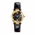 Đồng Hồ Versace Women's Revive Black Enamel Dial Leather 36 Diamonds Watch VAI060016 35mm