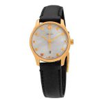 Đồng Hồ Nữ Gucci G-Timeless Mother Of Pearl Dial Ladies Watch YA126589 Màu Đen Vàng