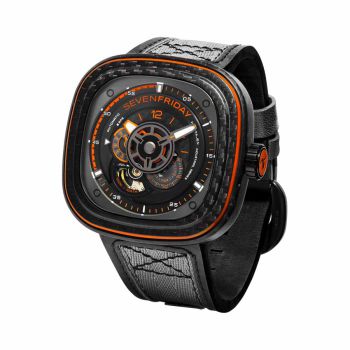 Đồng Hồ Nam SevenFriday P3C/09 Orange Carbon