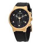 Đồng Hồ Citizen Chronograph Eco-Drive Black Dial Watch AT2403-15E