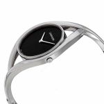 Đồng Hồ Nữ Calvin Klein CK Party Medium Black Dial Bangle Ladies Watch K8U2M111