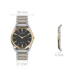 Đồng Hồ Citizen Eco-Drive Collection AR3078-88E Cho Nam Màu Trắng Mặt Đen