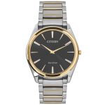 Đồng Hồ Citizen Eco-Drive Collection AR3078-88E Cho Nam Màu Trắng Mặt Đen