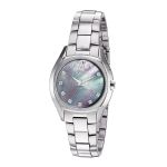 Đồng Hồ Nữ Bulova Diamond Accent Watch Màu Bạc Mặt Trắng Xà Cừ