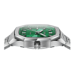 Đồng Hồ Nam Alpen Date Emerald Green Bracelet Màu Xám Mặt Xanh Lá Cây