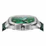 Đồng Hồ Nam Alpen Date Emerald Green Leather Strap Màu Xám Mặt Xanh Lá Cây