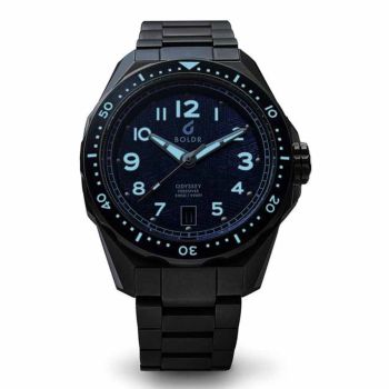 Đồng Hồ Nam Boldr Odyssey Freediver METEO635 Màu Bạc Mặt Xanh