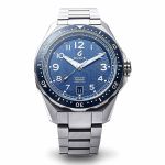 Đồng Hồ Nam Boldr Odyssey Freediver METEO635 Màu Bạc Mặt Xanh