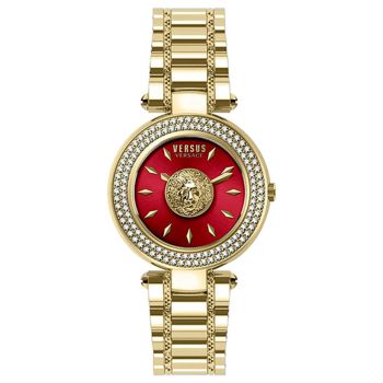 Đồng Hồ Nữ Versus Versace Brick Lane Women's Watch VSP642418 Màu Vàng Đỏ