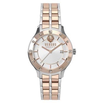 Đồng Hồ Nữ Versus Versace Brackenfell Women's Watch VSP460518 Màu Bạc - Vàng Hồng