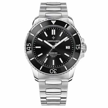 Đồng Hồ Nam Venezianico Nereide 42 - 3321504C Màu Bạc Đen