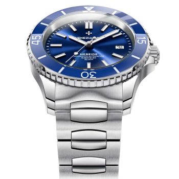 Đồng Hồ Nam Venezianico Nereide 42 - 3321502C Màu Xanh Bạc