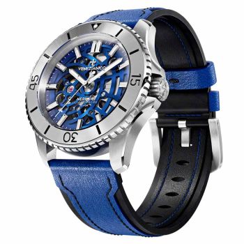 Đồng Hồ Nam Venezianico Nereide Ultraleggero 42 – 3921502 Màu Bạc Xanh