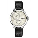 Đồng Hồ Salvatore Ferragamo Cuore Watch FE2890016 39mm Màu Trắng Bạc
