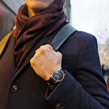 Đồng hồ Nga NIKA nam Vàng GENTLEMAN 1246.0.1.52A