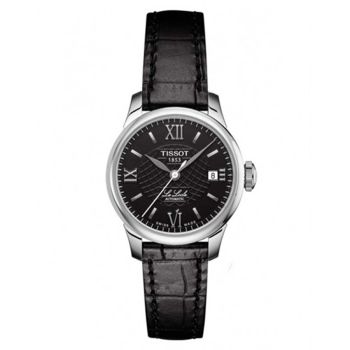 Đồng Hồ Nữ Tissot Le Locle Automatic Lady T41.1.123.57 25.3mm Màu Bạc Đen