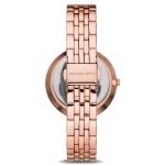 Đồng Hồ Nữ Michael Kors Anabeth Three-Hand Rose Gold-Tone Alloy Watch MK7168 Màu Trắng Phối Vàng Hồng
