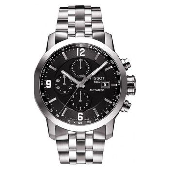 Đồng Hồ Nam Tissot PRC 200 Automatic Chronograph T055.427.11.057.00 44mm Màu Bạc Đen