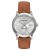 Đồng Hồ Burberry The City Brown Leather BU9904 42mm Màu Bạc Nâu