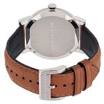 Đồng Hồ Burberry The City Brown Leather BU9904 42mm Màu Bạc Nâu