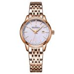 Đồng Hồ Nữ Dreyfuss & Co 1890 DLB00129/41 30mm Màu Trắng Phối Vàng Hồng