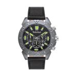 Đồng Hồ Nam Timberland Mens Analogue Quartz Watch With Leather Strap TBL.15518JLU/02 Màu Đen Xám