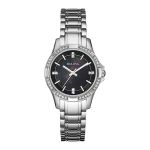 Đồng Hồ Nữ Bulova Womens Watch 30mm 96L214 Màu Đen Bạc