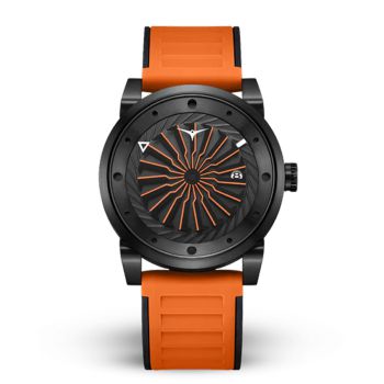 Đồng Hồ Nam Zinvo Blade Blaze Màu Đen Cam