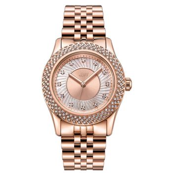 Đồng Hồ Nữ JBW Carina Diamond Bracelet Watch & Bezel J6368B Màu Vàng Hồng
