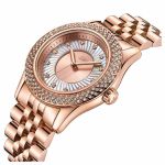 Đồng Hồ Nữ JBW Carina Diamond Bracelet Watch & Bezel J6368B Màu Vàng Hồng