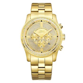 Đồng Hồ Nam JBW Vanquish Multi-Function Gold Diamond Dial Watch J6337B Màu Vàng